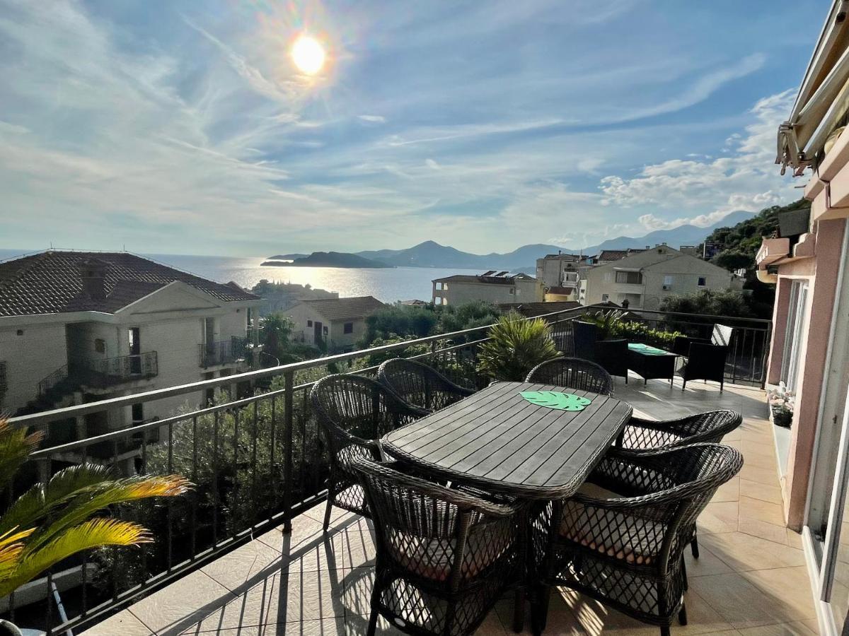 Apartments Kentera Lux Sveti Stefan Exterior foto